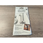 Silver Mini 1 Helium Balloon