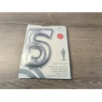 Silver X-Large Number 5 Foil Balloon Roodepoort
