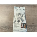 Silver Mini R Foil Balloon Roodepoort